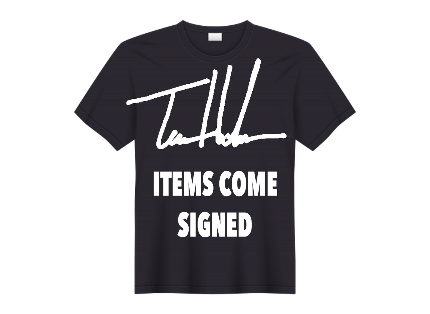 All Items Come Signed By Tanner image 0