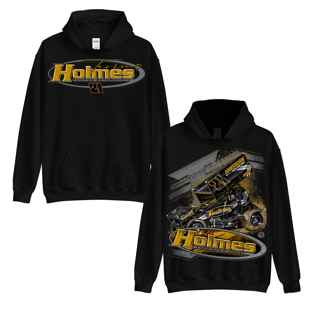 Black "TwentyOne" Hoodie - Adult