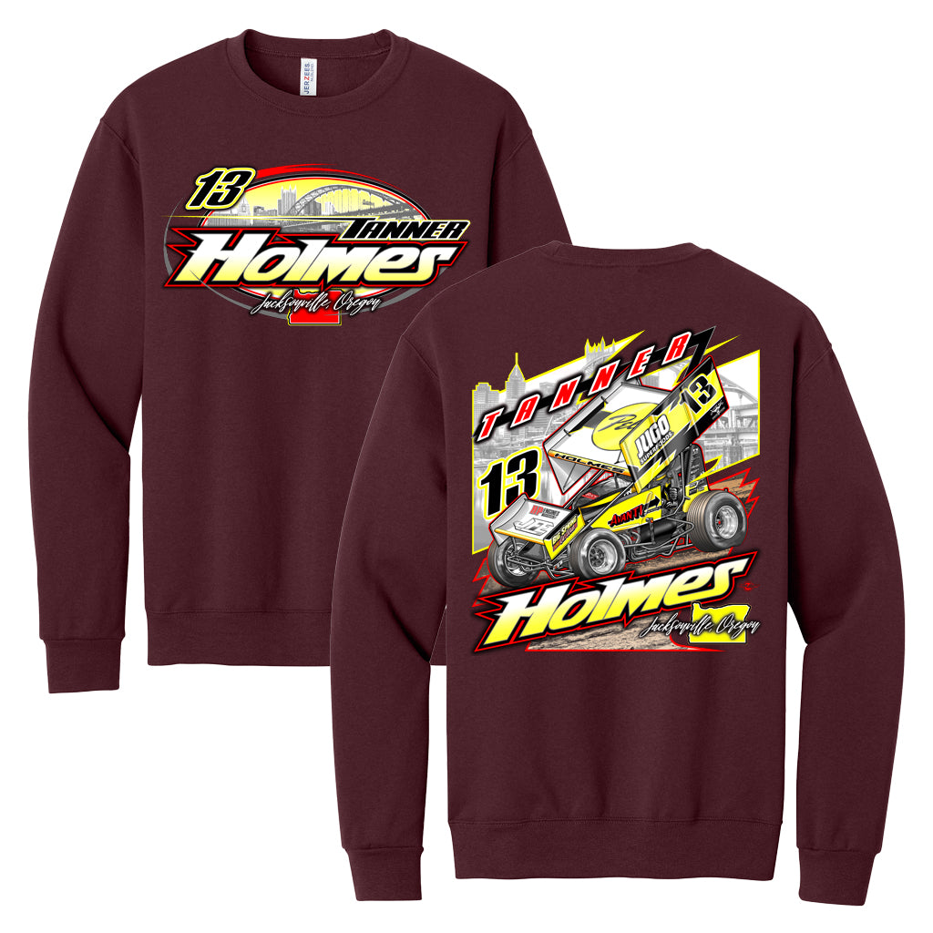 Maroon "Liberty City Sprint" Crewneck - Adult