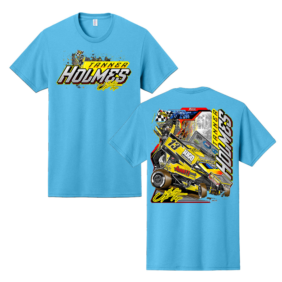 Blue "UP TOP" T-Shirt - Adult