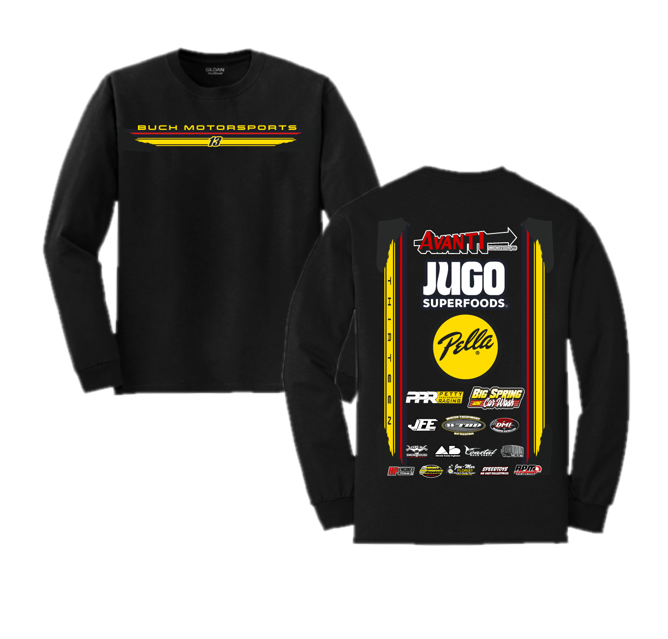 Buch Motorsports Crew Long Sleeve - Adult