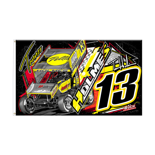 13 Sprint Car 3x5 Flag