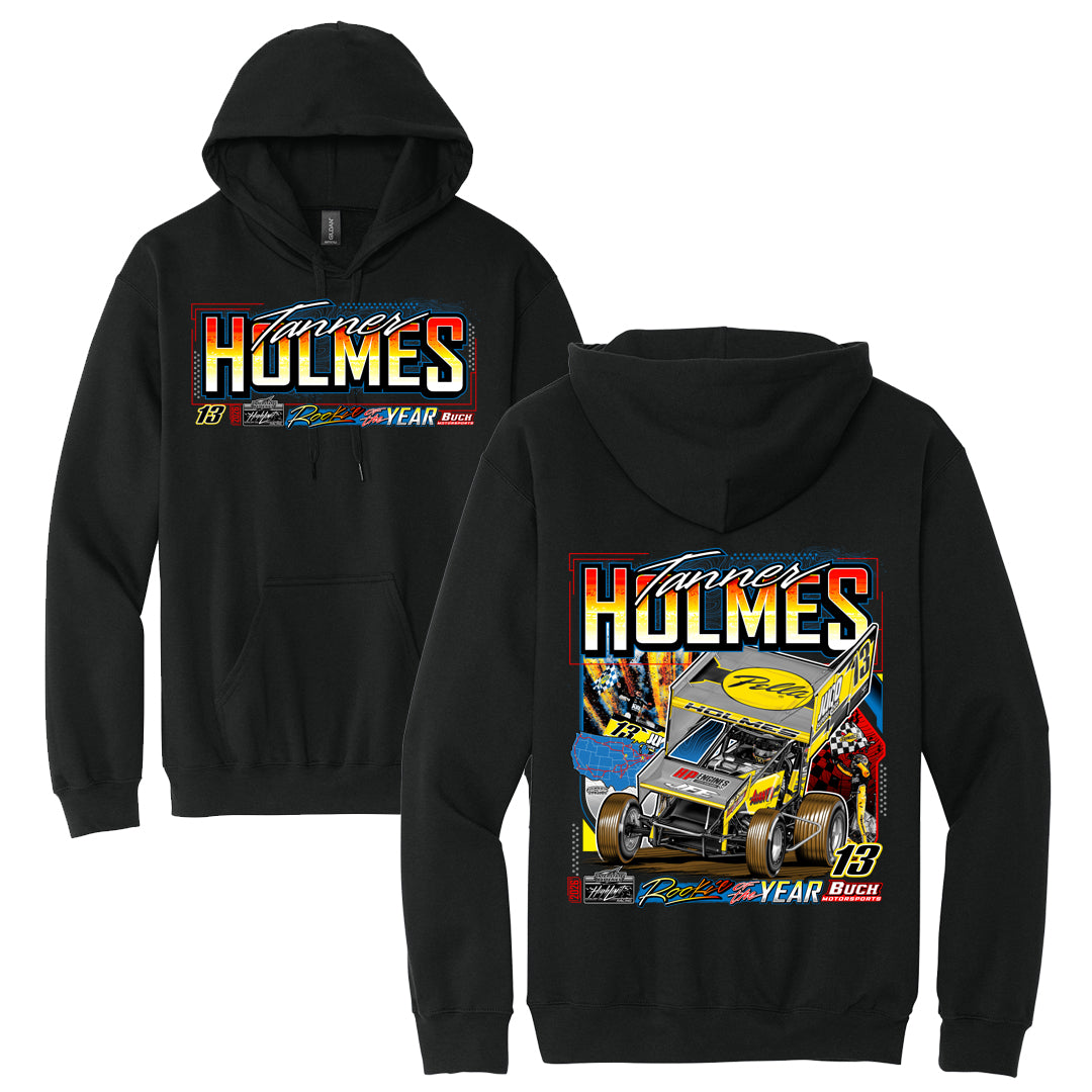Black "ROY" Hoodie - Adult