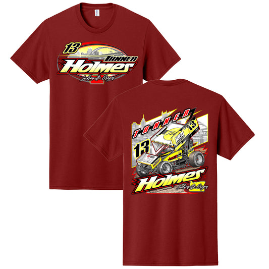 Maroon "Liberty City Sprint" T-Shirt - Adult