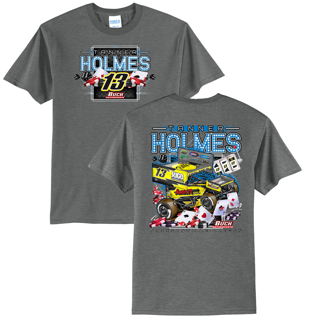 Grey "High Roller" T-Shirt - Adult