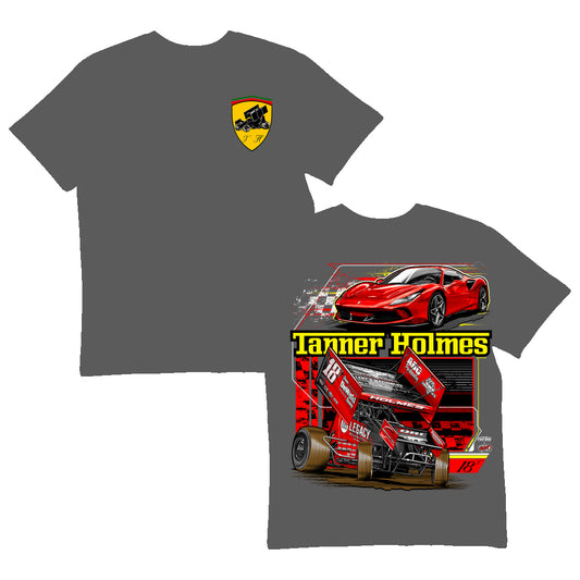Grey “Ferrari” T-Shirt
