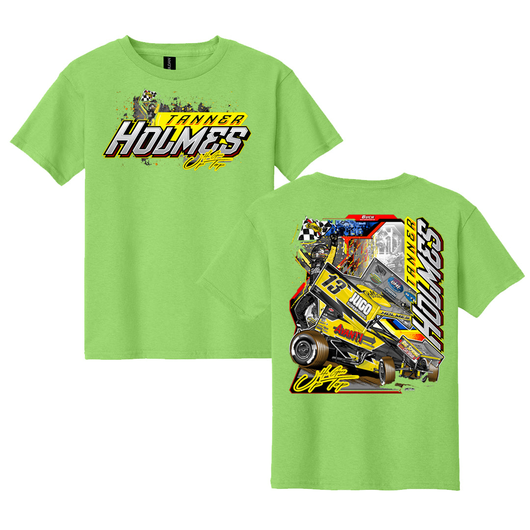 Green "UP TOP" T-Shirt - Youth