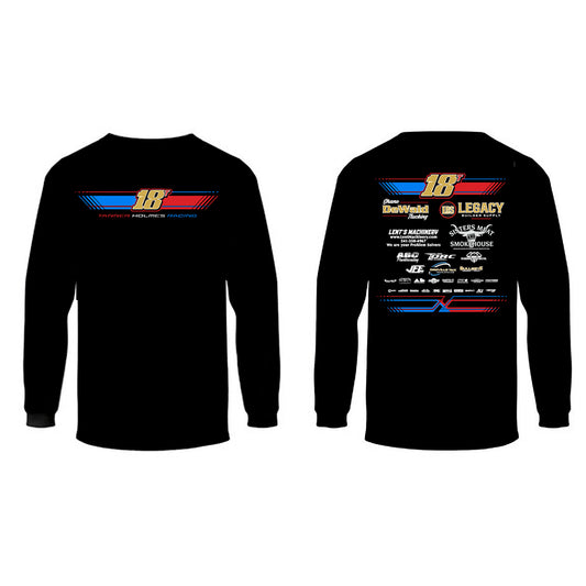 Black 2025 Knoxville "Crew" Long Sleeve - Adult