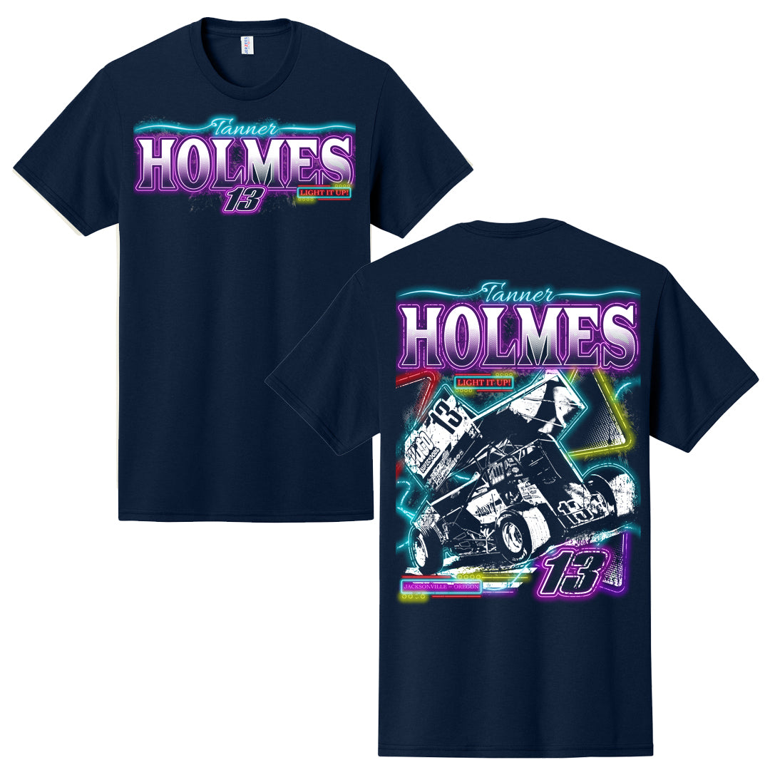 Navy "Light It Up" T-Shirt - Youth