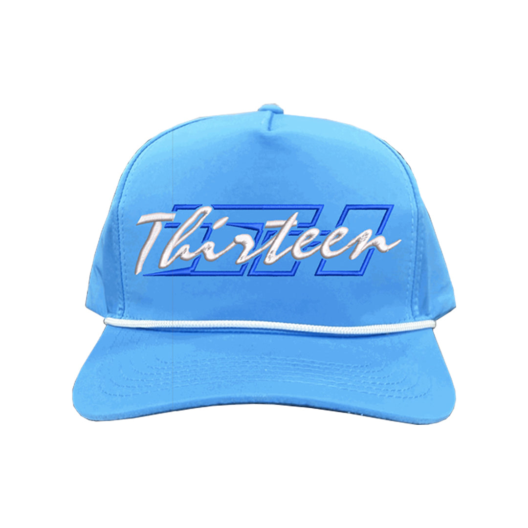 Blue "Thirteen" Hat