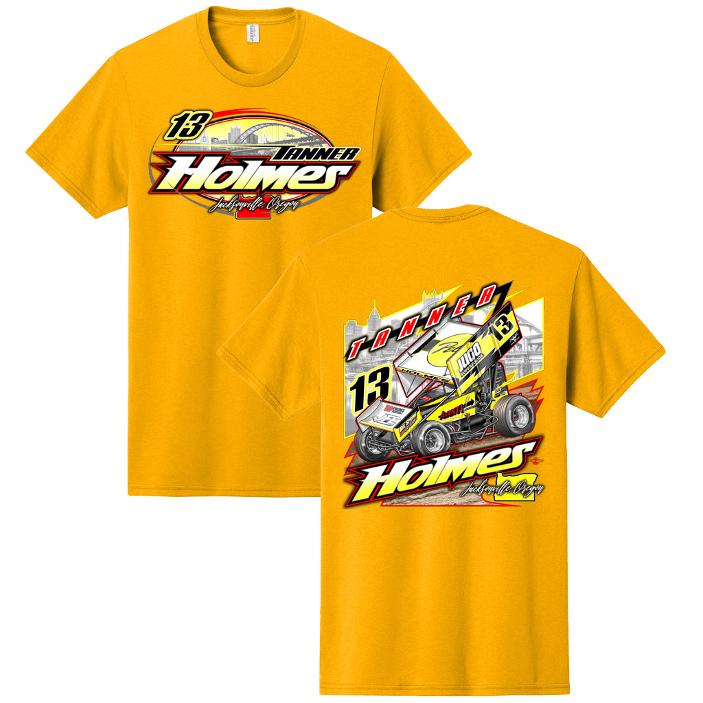 Gold "Liberty City Sprint" T-Shirt - Youth