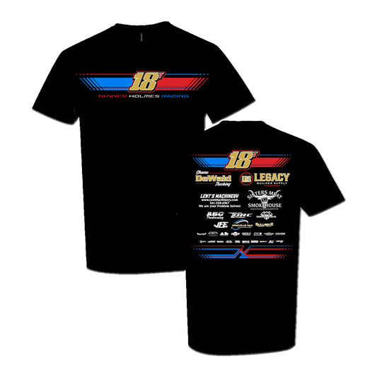 Black 2025 Knoxville "Crew" T-Shirt - Adult