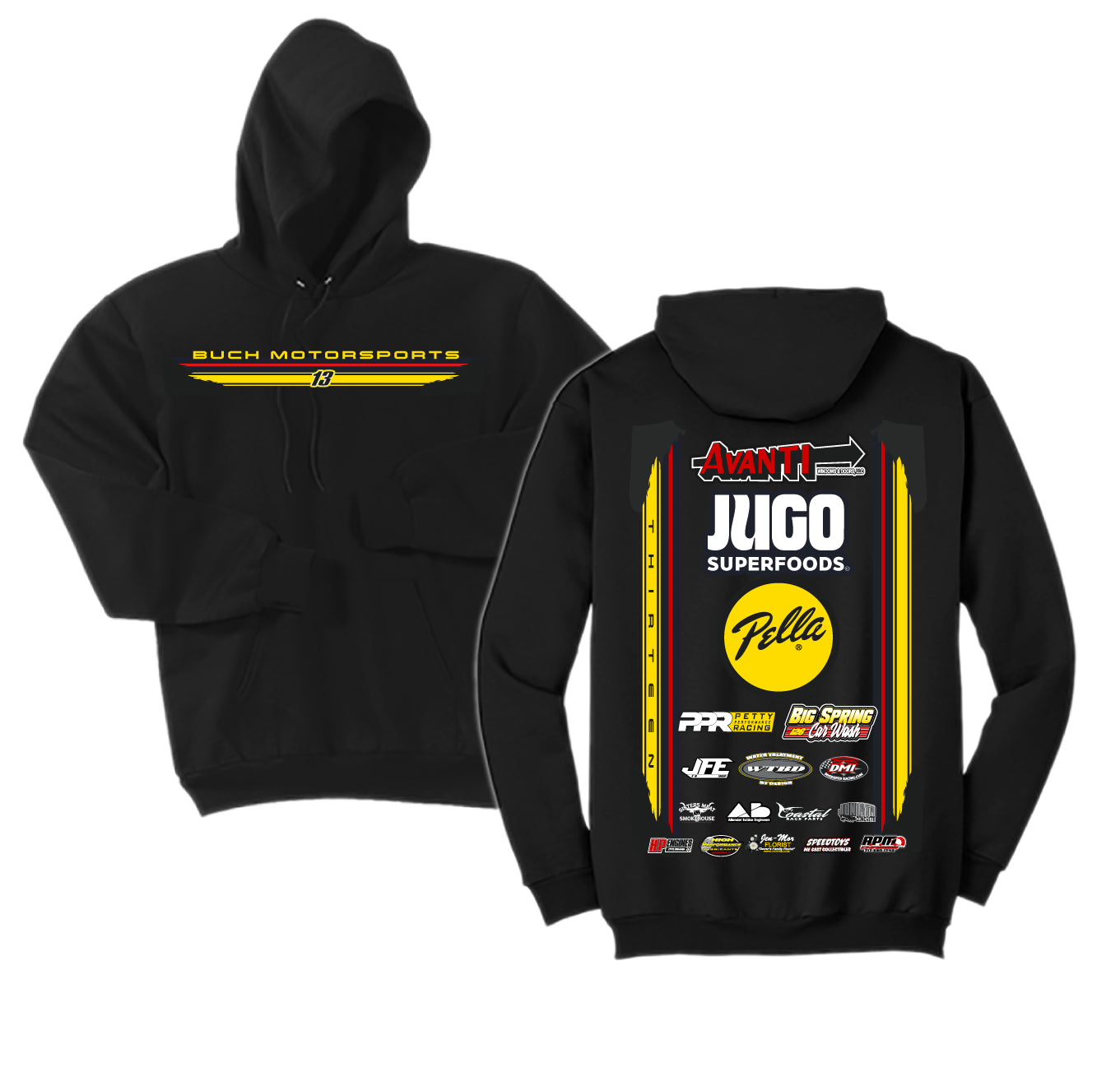 Buch Motorsports Crew Hoodie - Adult